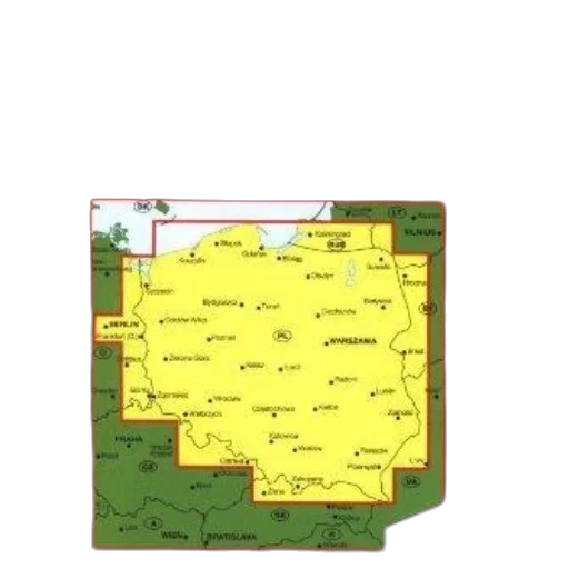 map, poland, title, polen transparent PNG cut-out