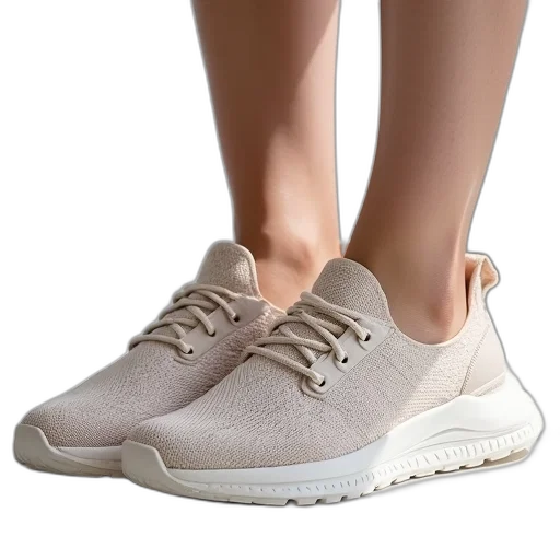 shoes, 3d render, pastel, monochrome transparent PNG cut-out