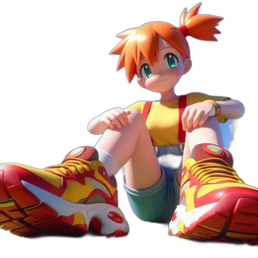 shoes, weapon, robot, 3d render transparent PNG cut-out