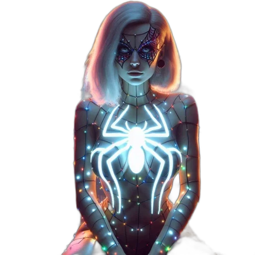 jewelry, dress, creature, mask transparent PNG cut-out
