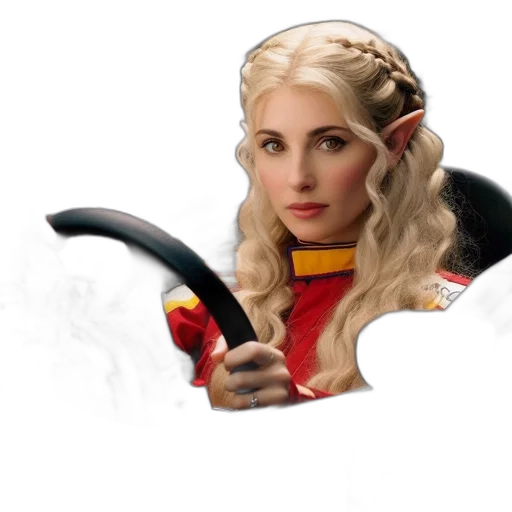 dragon, staff, face, crown transparent PNG cut-out