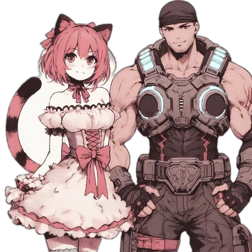weapon, animal, dress, robot transparent PNG cut-out