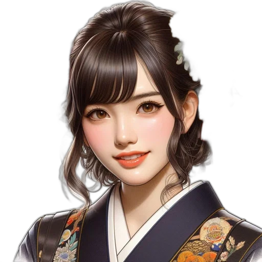 face, staff, jewelry, photorealistic transparent PNG cut-out