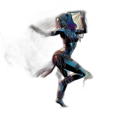 robot, mask, weapon, creature transparent PNG cut-out