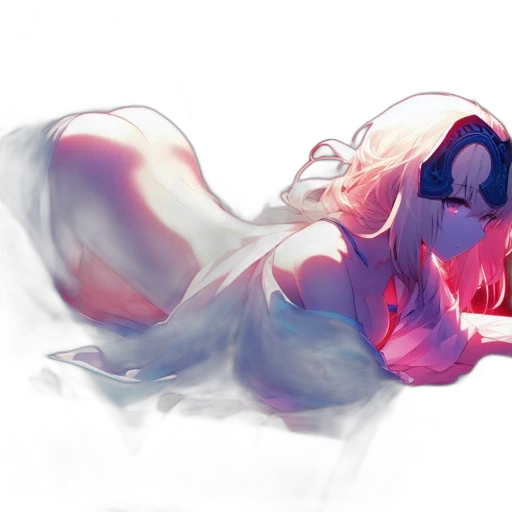 creature, dress, watercolor, concept art transparent PNG cut-out