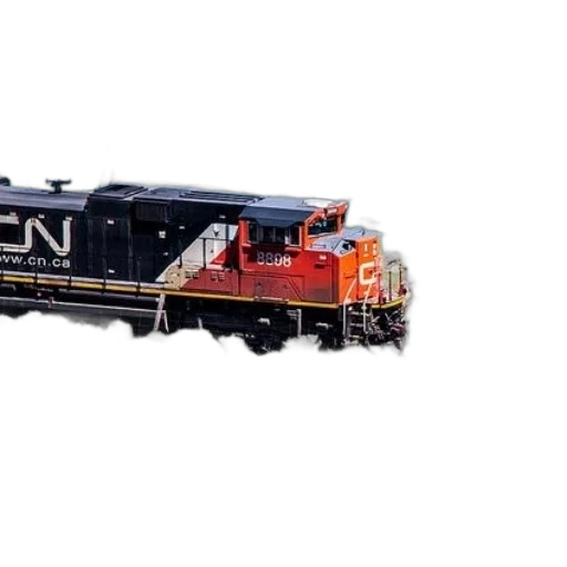 train, travels, through, rugged transparent PNG cut-out