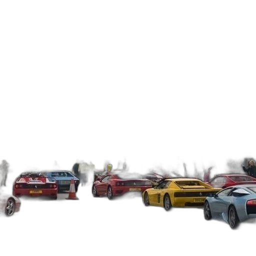 car, concept art, 3d render, photorealistic transparent PNG cut-out