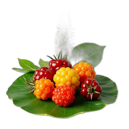 food, crown, photorealistic, 3d render transparent PNG cut-out
