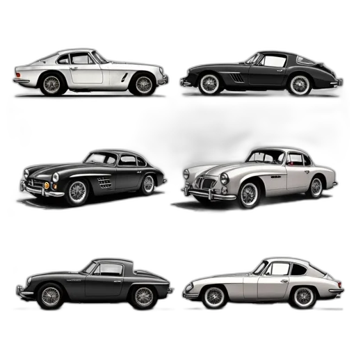 car, photorealistic, concept art, 3d render transparent PNG cut-out