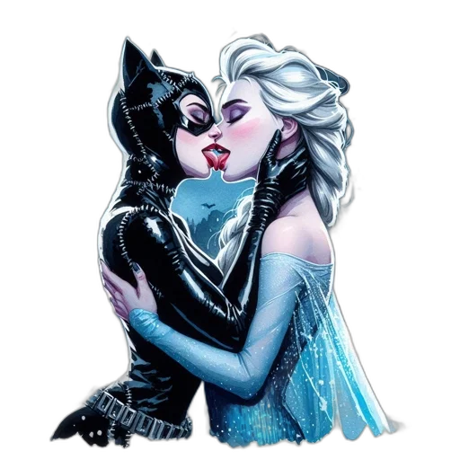 comic book art, concept art, fantasy art, cartoon transparent PNG cut-out