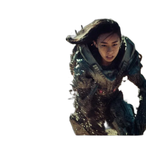 dragon, robot, creature, face transparent PNG cut-out
