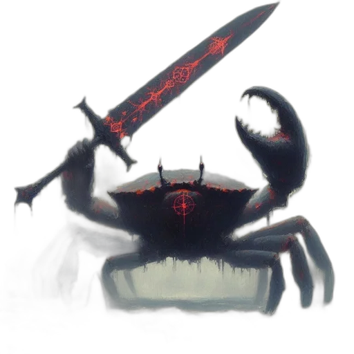 creature, weapon, sword, dragon transparent PNG cut-out