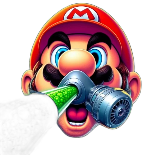 weapon, mask, bottle, face transparent PNG cut-out