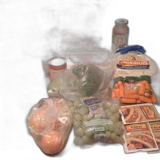food, mask, variety, groceries transparent PNG cut-out