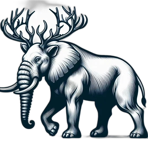 animal, creature, crown, concept art transparent PNG cut-out