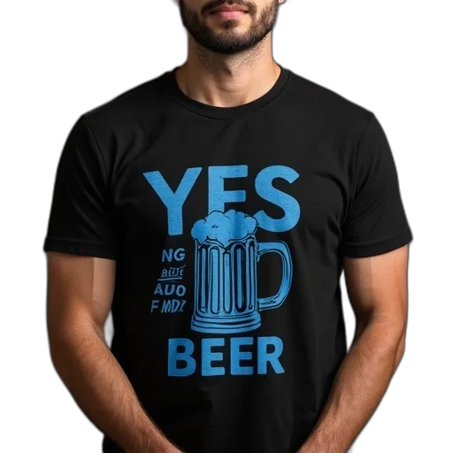 man, wearing, black, t-shirt transparent PNG cut-out