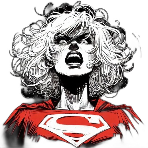 comic book art, concept art, fantasy art, cartoon transparent PNG cut-out