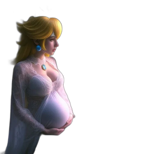 dress, concept art, 3d render, photorealistic transparent PNG cut-out