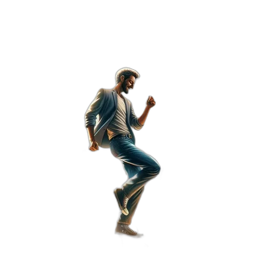 jacket, robot, shoes, weapon transparent PNG cut-out