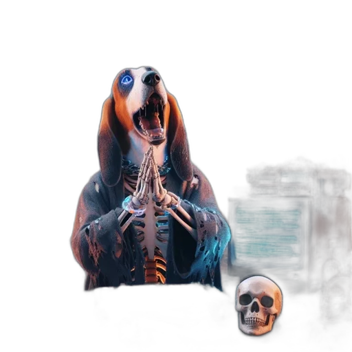 creature, animal, mask, concept art transparent PNG cut-out