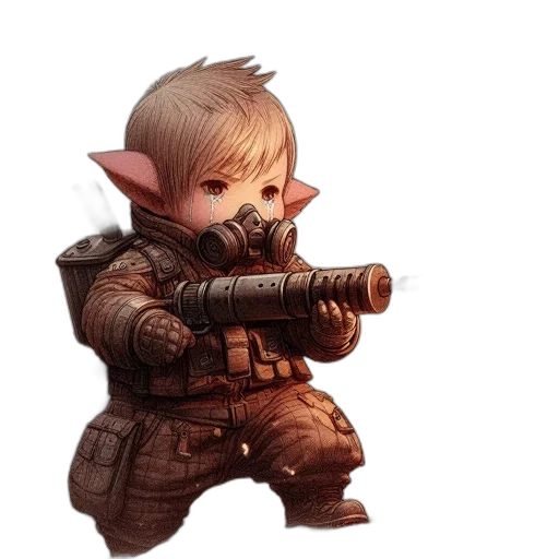 weapon, staff, dragon, creature transparent PNG cut-out