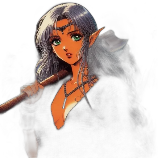 staff, sword, fantasy art, concept art transparent PNG cut-out