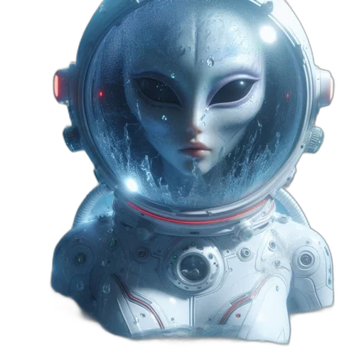 robot, mask, face, creature transparent PNG cut-out