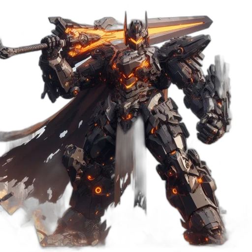 weapon, robot, concept art, fantasy art transparent PNG cut-out