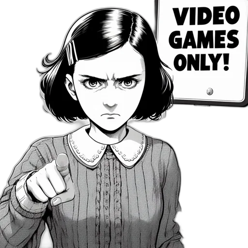 face, weapon, dress, comic book art transparent PNG cut-out