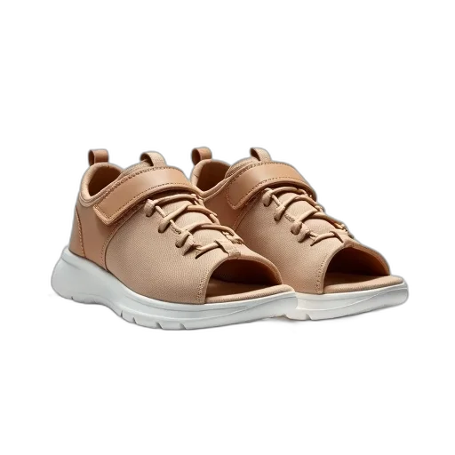 shoes, earth tones, pair, beige transparent PNG cut-out