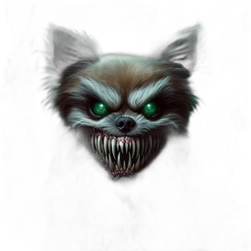 creature, mask, animal, face transparent PNG cut-out
