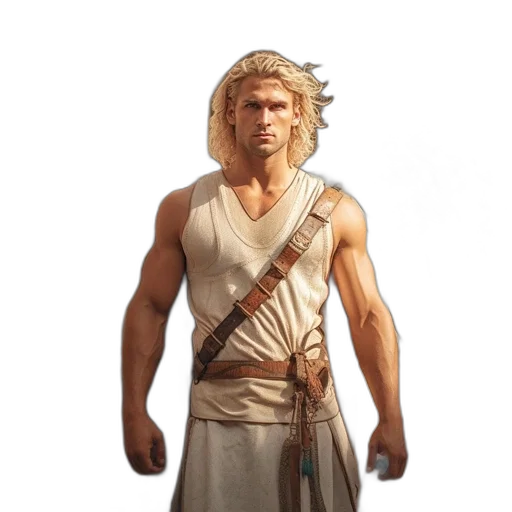 sword, staff, hair, concept art transparent PNG cut-out