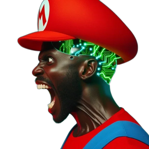 face, hat, creature, animal transparent PNG cut-out