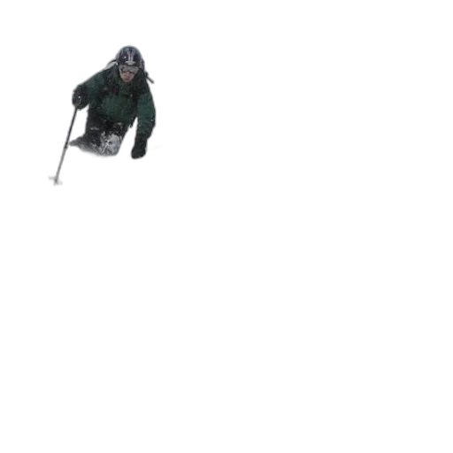 jacket, staff, robot, creature transparent PNG cut-out