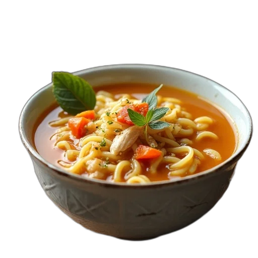 food, photorealistic, 3d render, bowl transparent PNG cut-out
