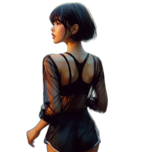 dress, jacket, photorealistic, concept art transparent PNG cut-out