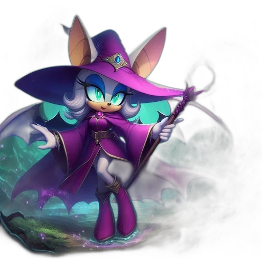 staff, dragon, creature, hat transparent PNG cut-out