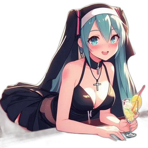 robot, dress, staff, weapon transparent PNG cut-out