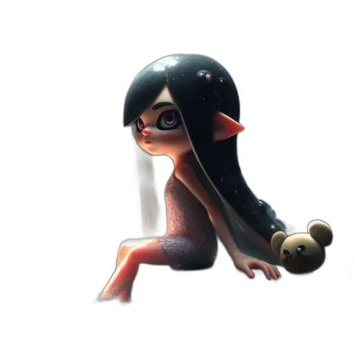 staff, creature, animal, dress transparent PNG cut-out