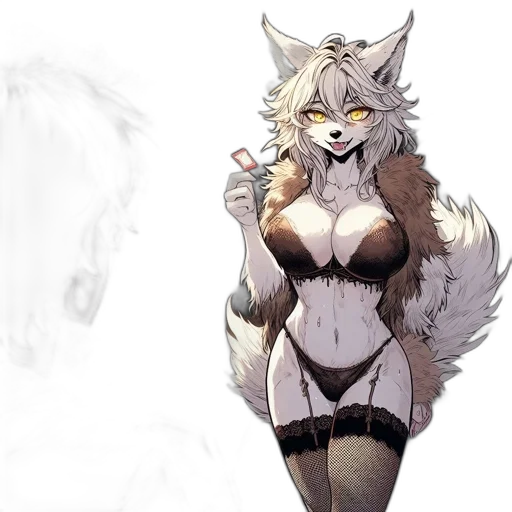 creature, dress, animal, staff transparent PNG cut-out