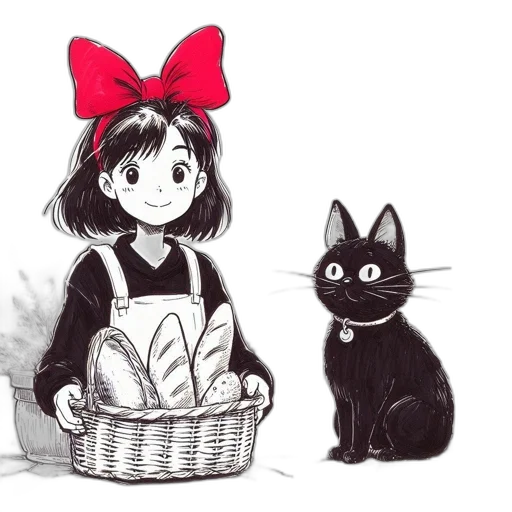 food, animal, hat, anime transparent PNG cut-out