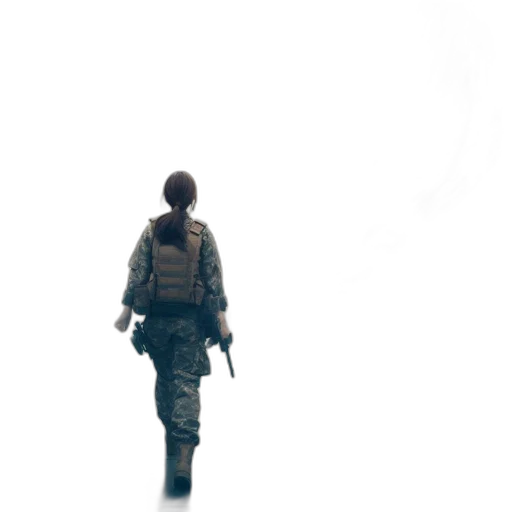 jacket, weapon, staff, sword transparent PNG cut-out