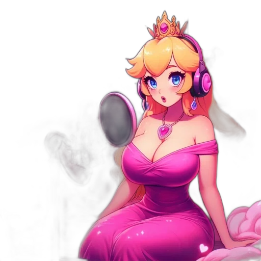 dress, crown, staff, concept art transparent PNG cut-out