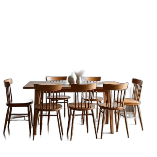 furniture, 3d render, photorealistic, earth tones transparent PNG cut-out