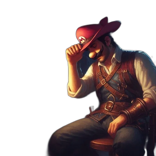 hat, staff, weapon, concept art transparent PNG cut-out