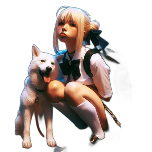 animal, staff, concept art, fantasy art transparent PNG cut-out