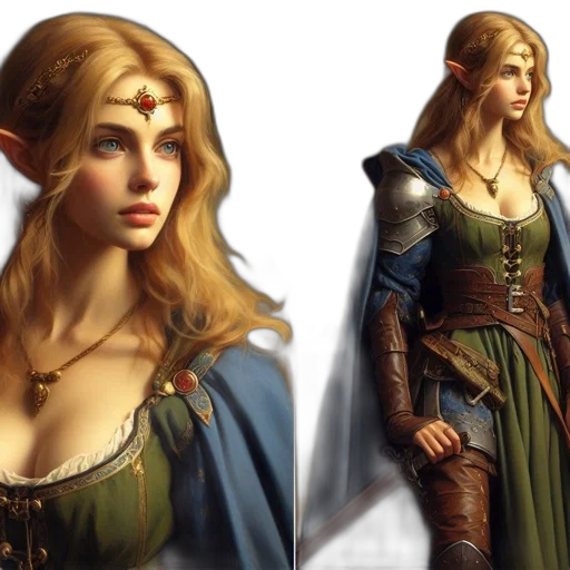 fantasy art, concept art, 3d render, photorealistic transparent PNG cut-out