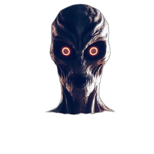 mask, creature, face, robot transparent PNG cut-out