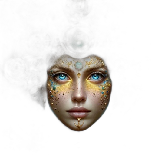 mask, face, jewelry, crown transparent PNG cut-out