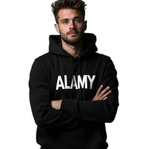 jacket, animal, staff, 3d render transparent PNG cut-out